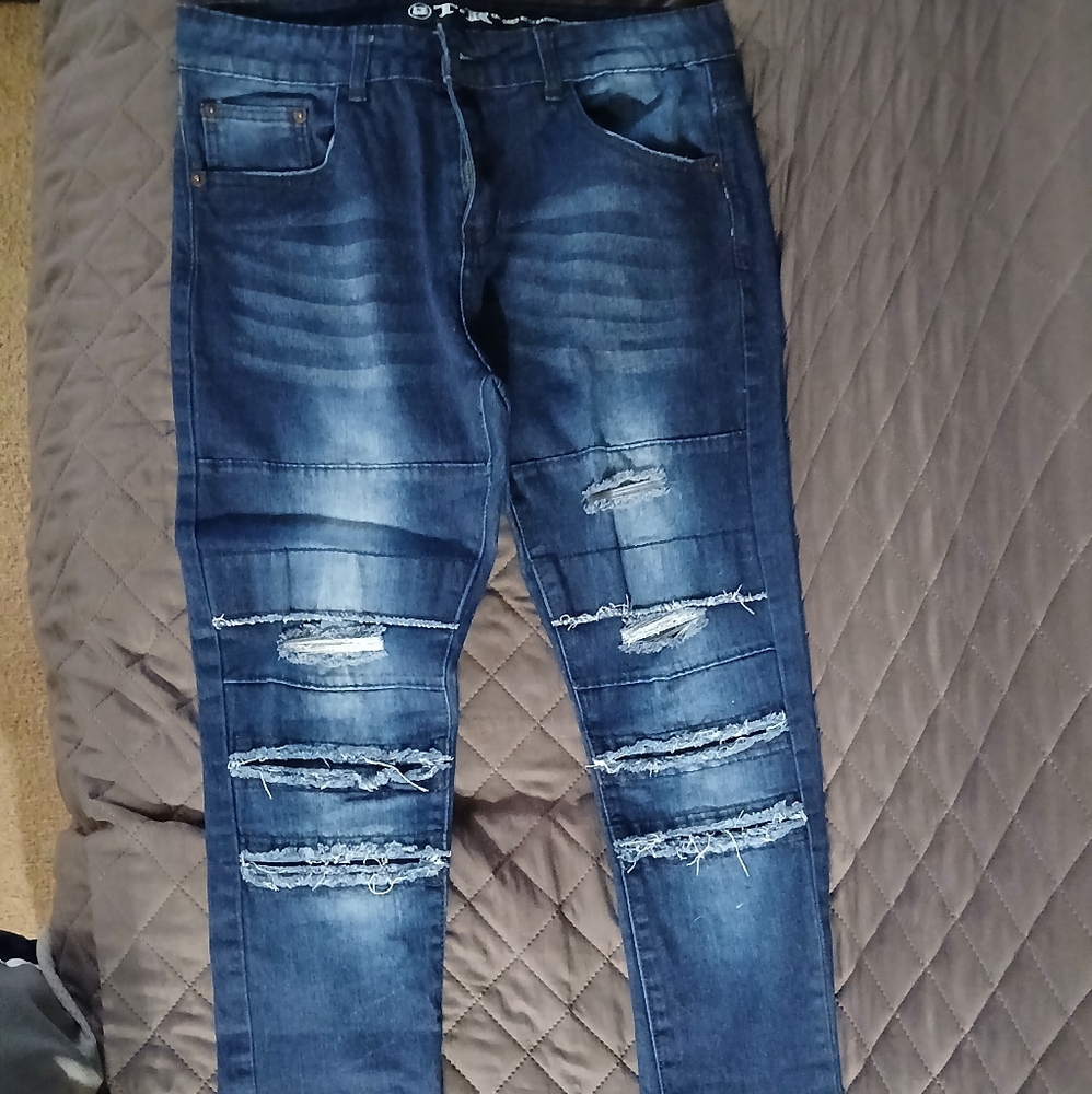 Stretch denim jeans